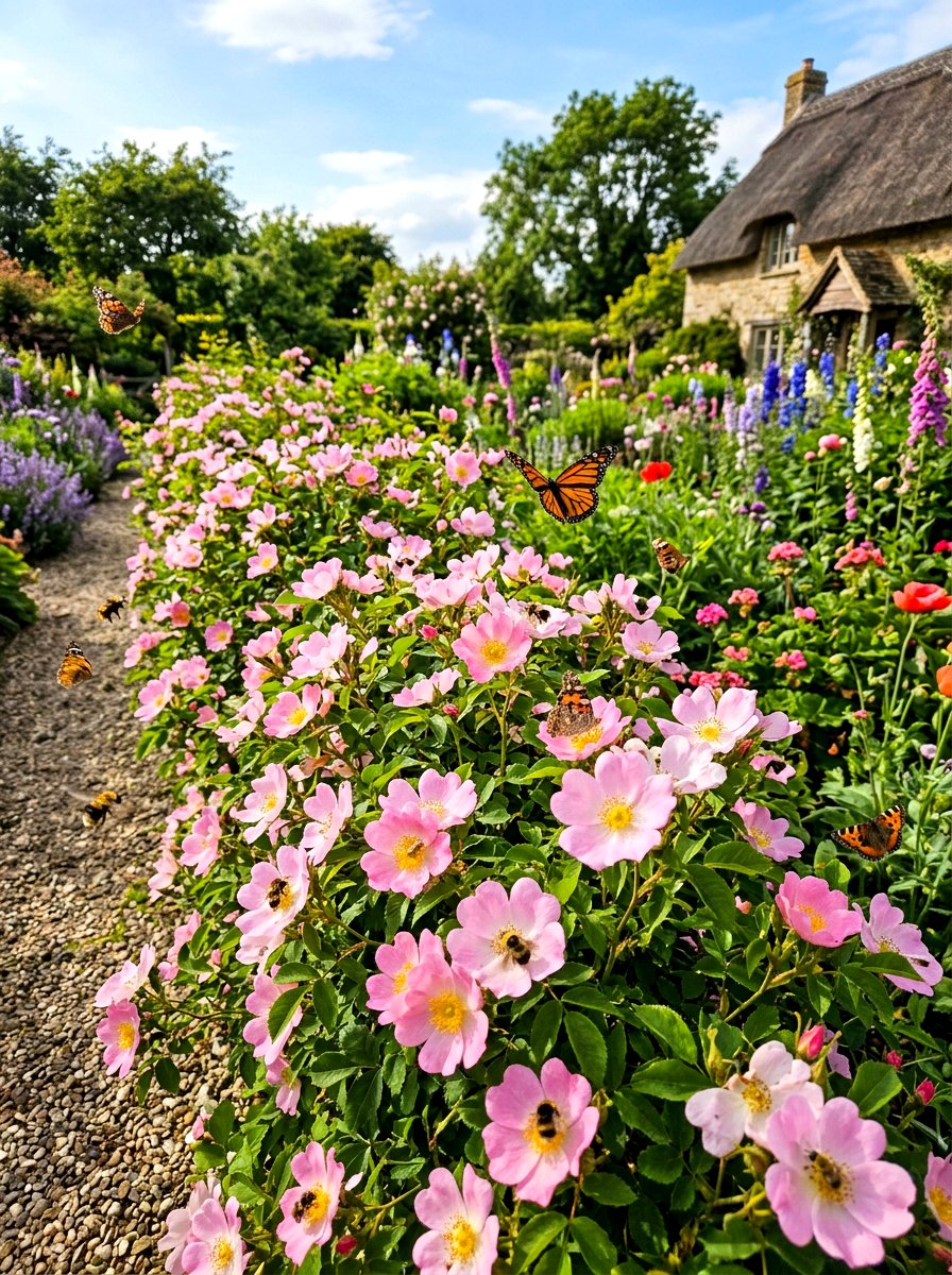 30 Rose Hedge Ideas for a Stunning, Lush Landscape Today