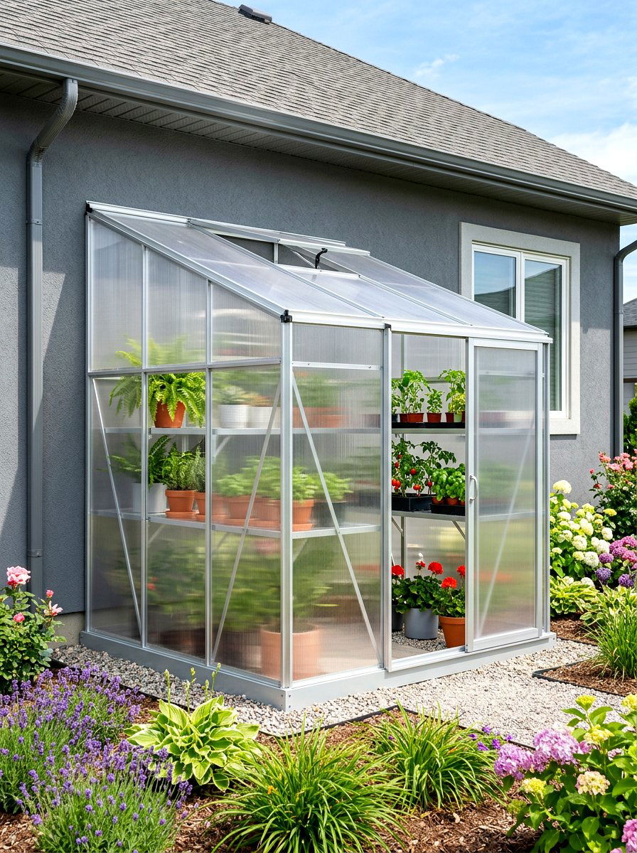 Polycarbonate Panel Lean To Greenhouse - 30 lean to greenhouse ideas