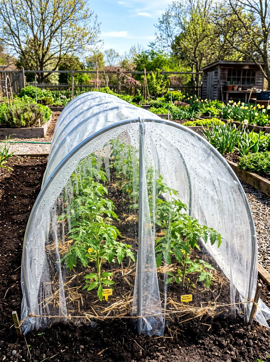 Polyethylene Film Season Extender - 30 raised bed cover ideas