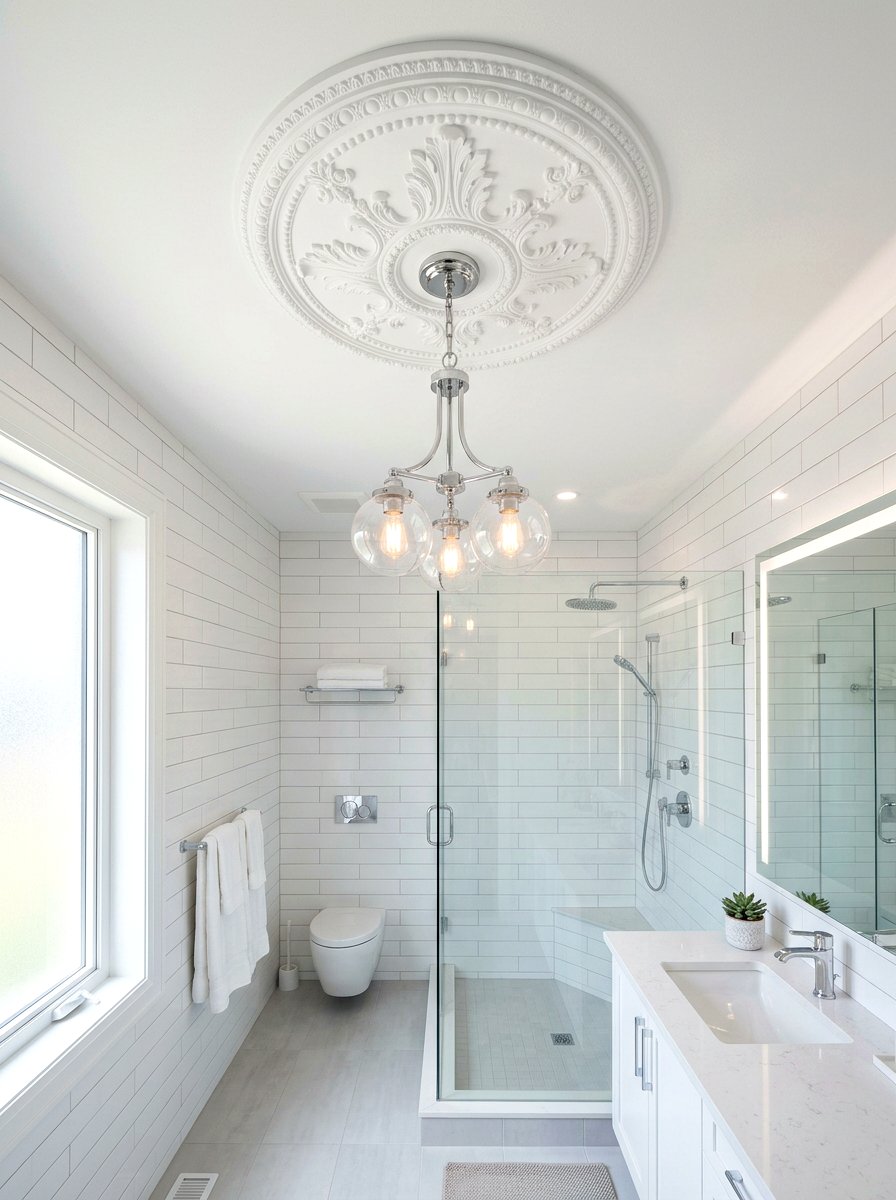 Polyurethane ceiling medallion - 30 ceiling medallion ideas