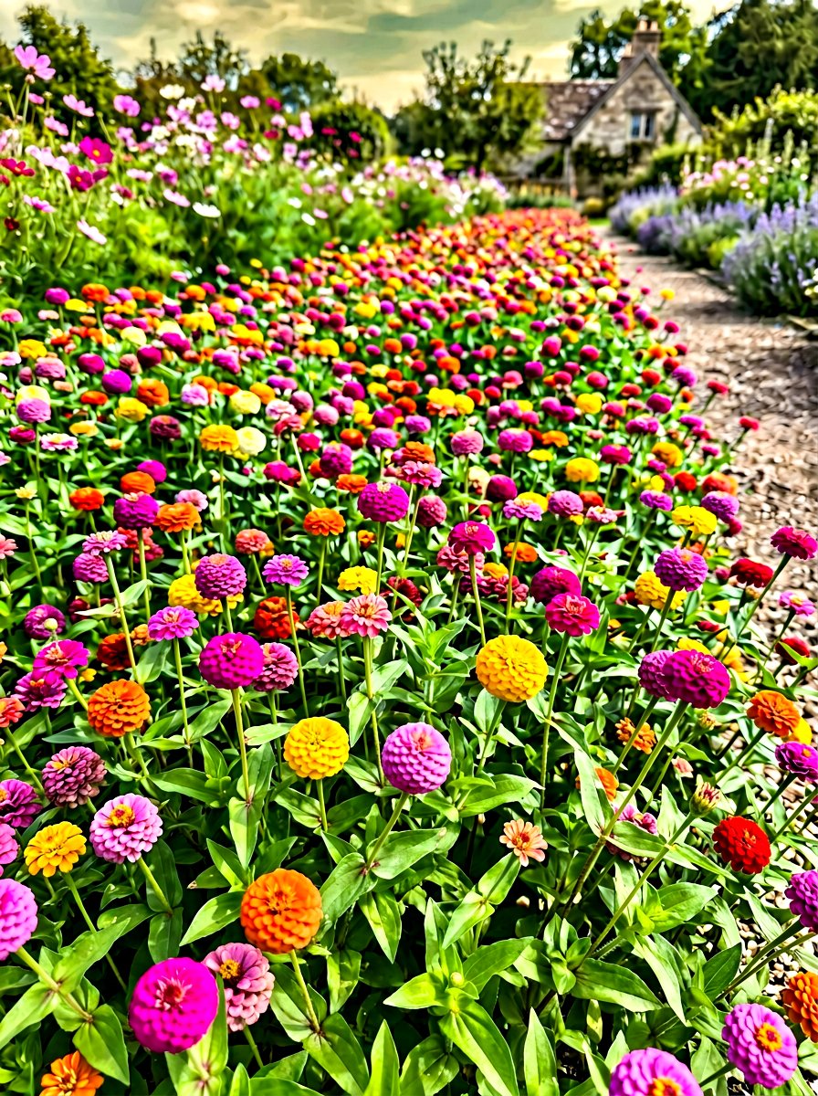 30 Zinnia Garden Ideas for Bursting Color All Summer Long