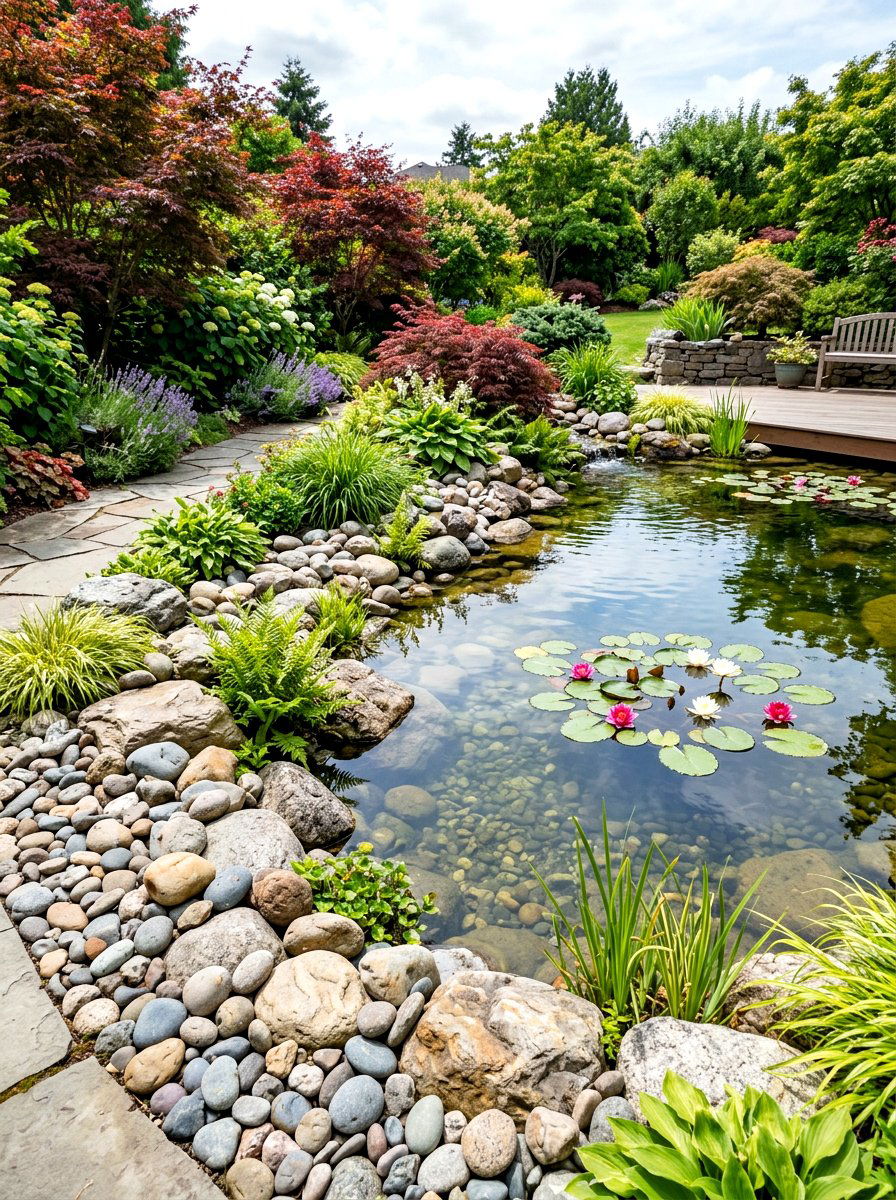 30 River Rock Landscaping Ideas That Rock Your Curb Appeal