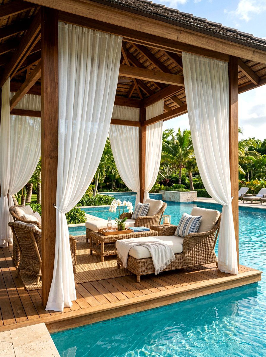 30 Pool Cabana Decor Ideas for a Resort-Style Hangout Vibe