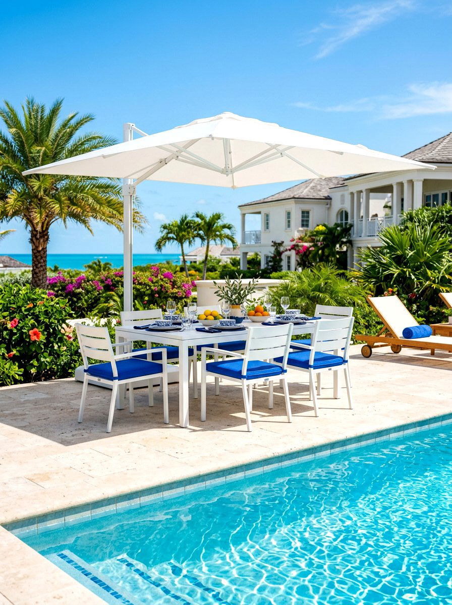 Poolside Terrace - 30 al fresco dining ideas