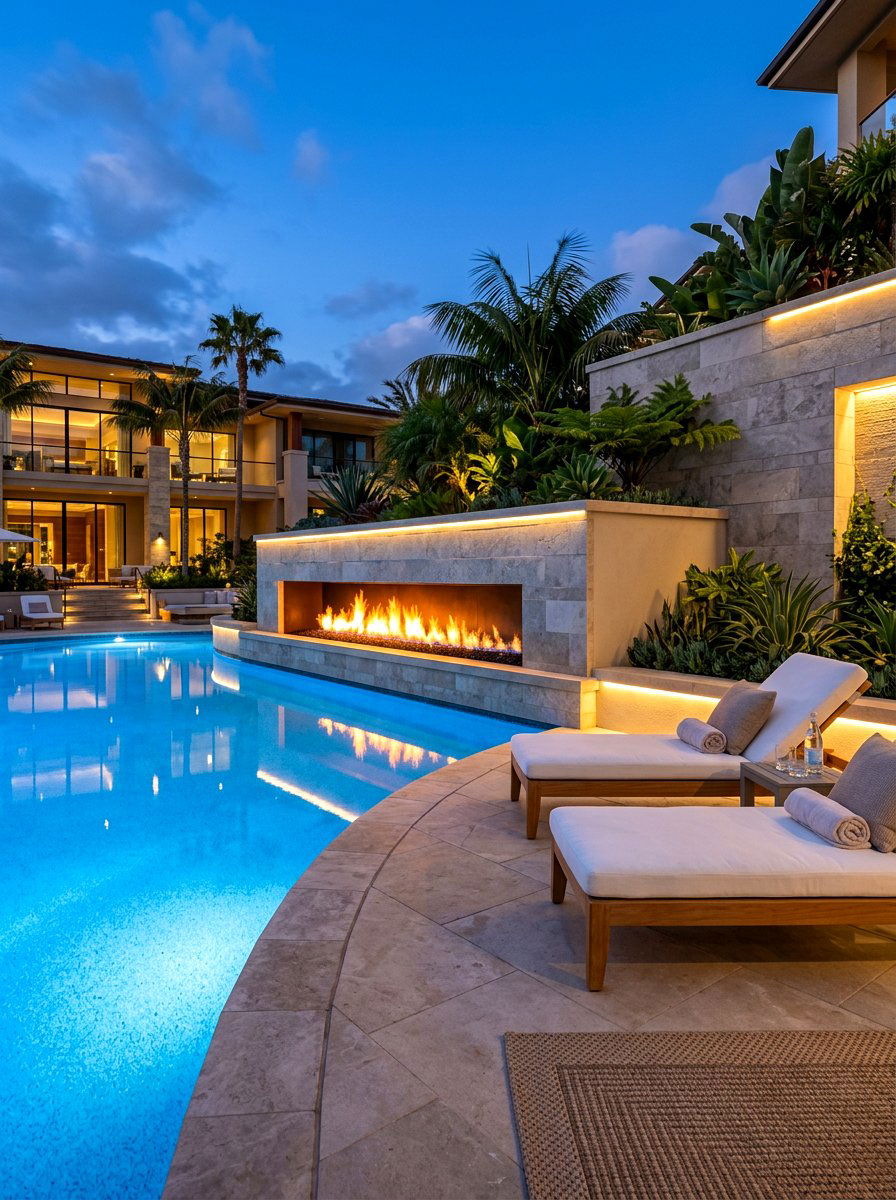30 Outdoor Fireplace Ideas for Warm Nights and Style Outdoors