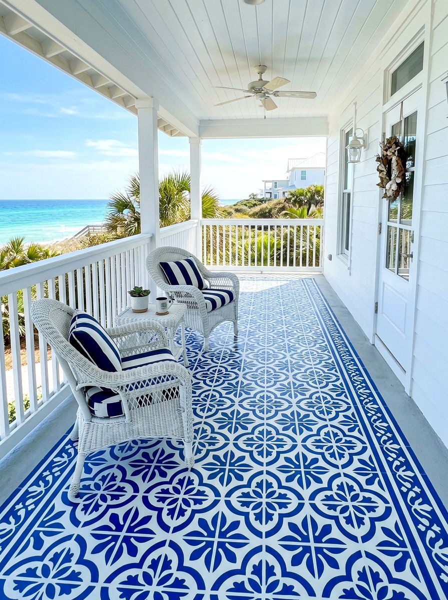 Porch Floor Paint - 30 porch makeover ideas