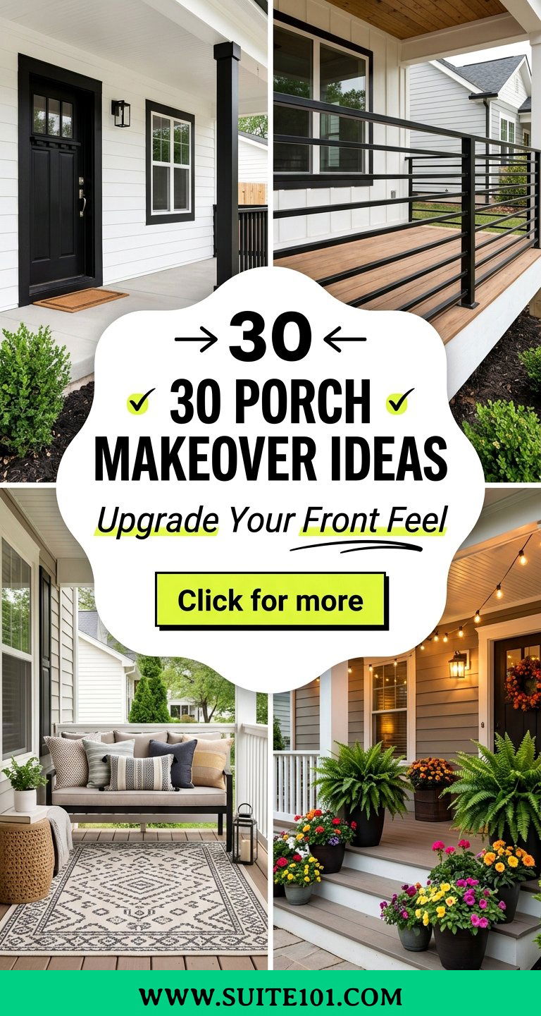 Porch Makeover Ideas 30 Fresh Ways to Upgrade Your Porch - Porch Makeover Ideas: 30 Fresh Ways to Upgrade Your Porch
