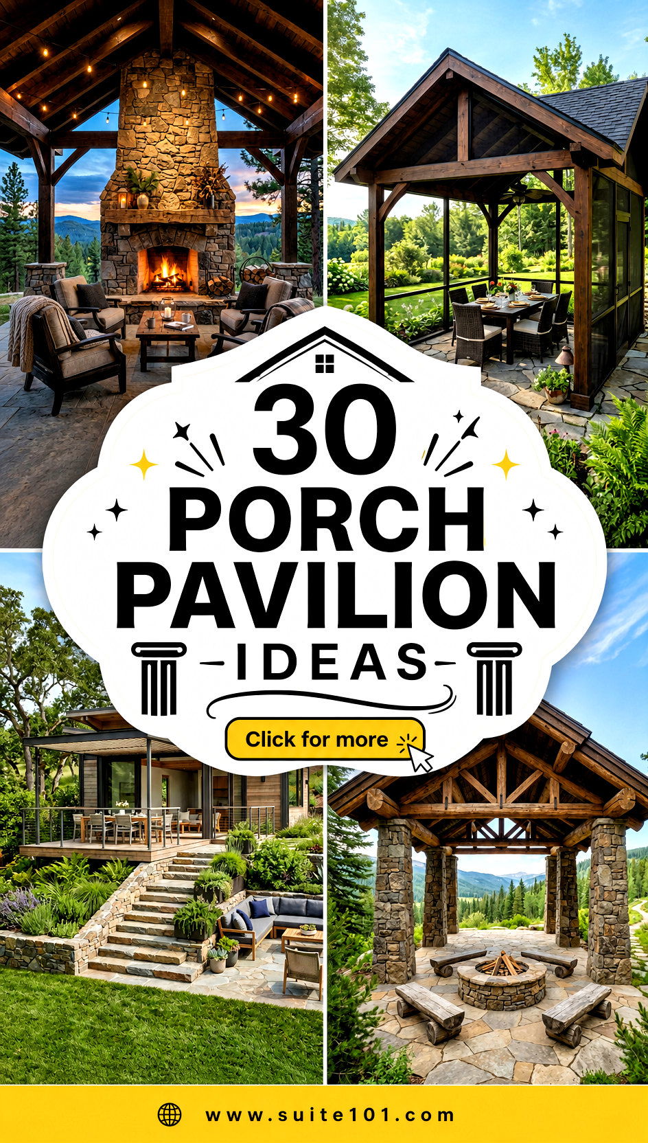 Porch Pavilion Ideas 30 Stunning Designs for Outdoor Relaxation - Porch Pavilion Ideas: 30 Stunning Designs for Outdoor Relaxation