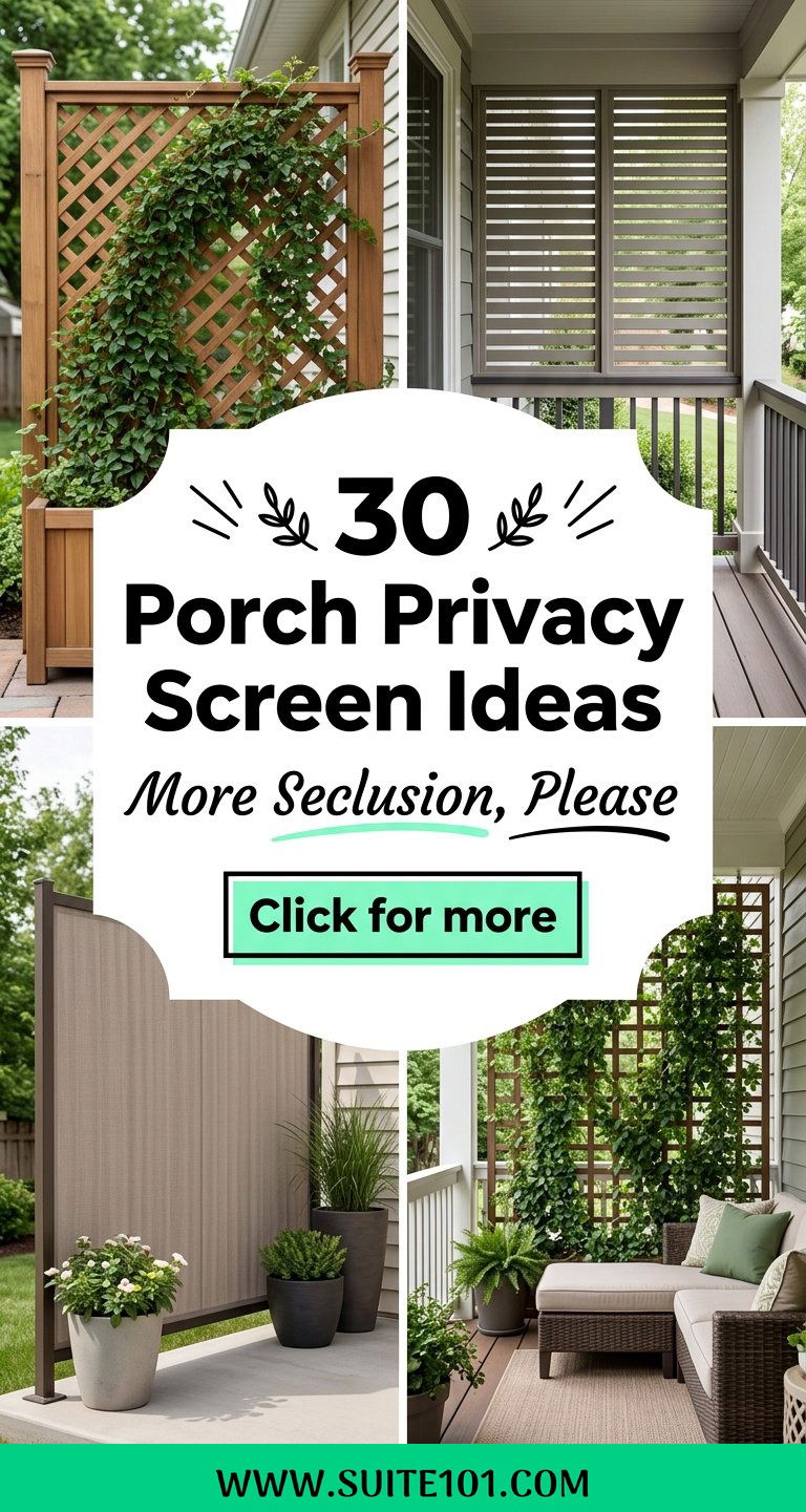 Porch Privacy Screen Ideas 30 Solutions for More Seclusion - Porch Privacy Screen Ideas: 30 Solutions for More Seclusion