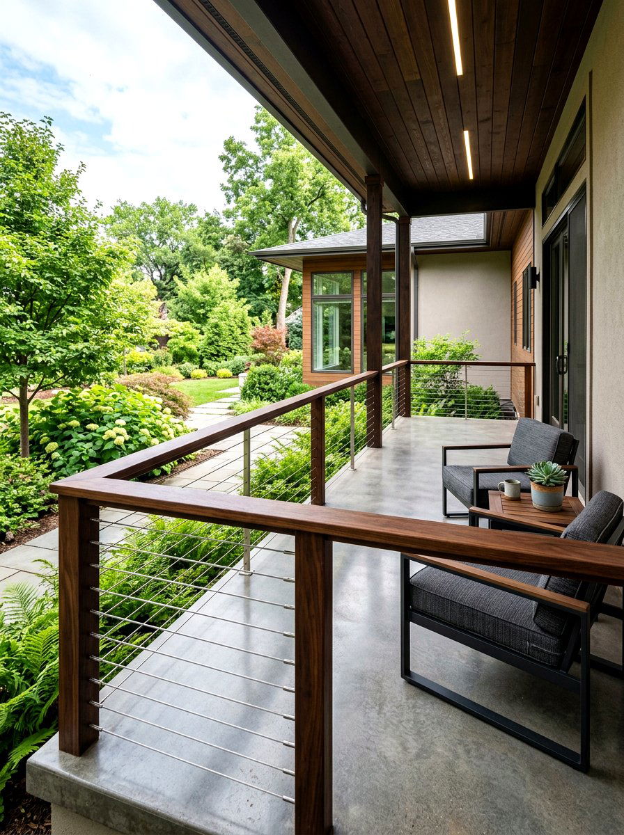 Porch Railing Update - 30 porch makeover ideas