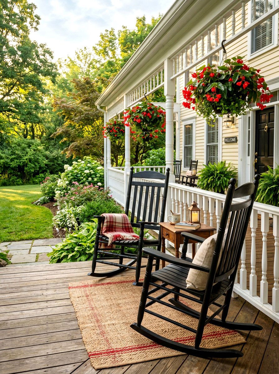 Porch Rocking Chair - 30 outdoor furniture ideas