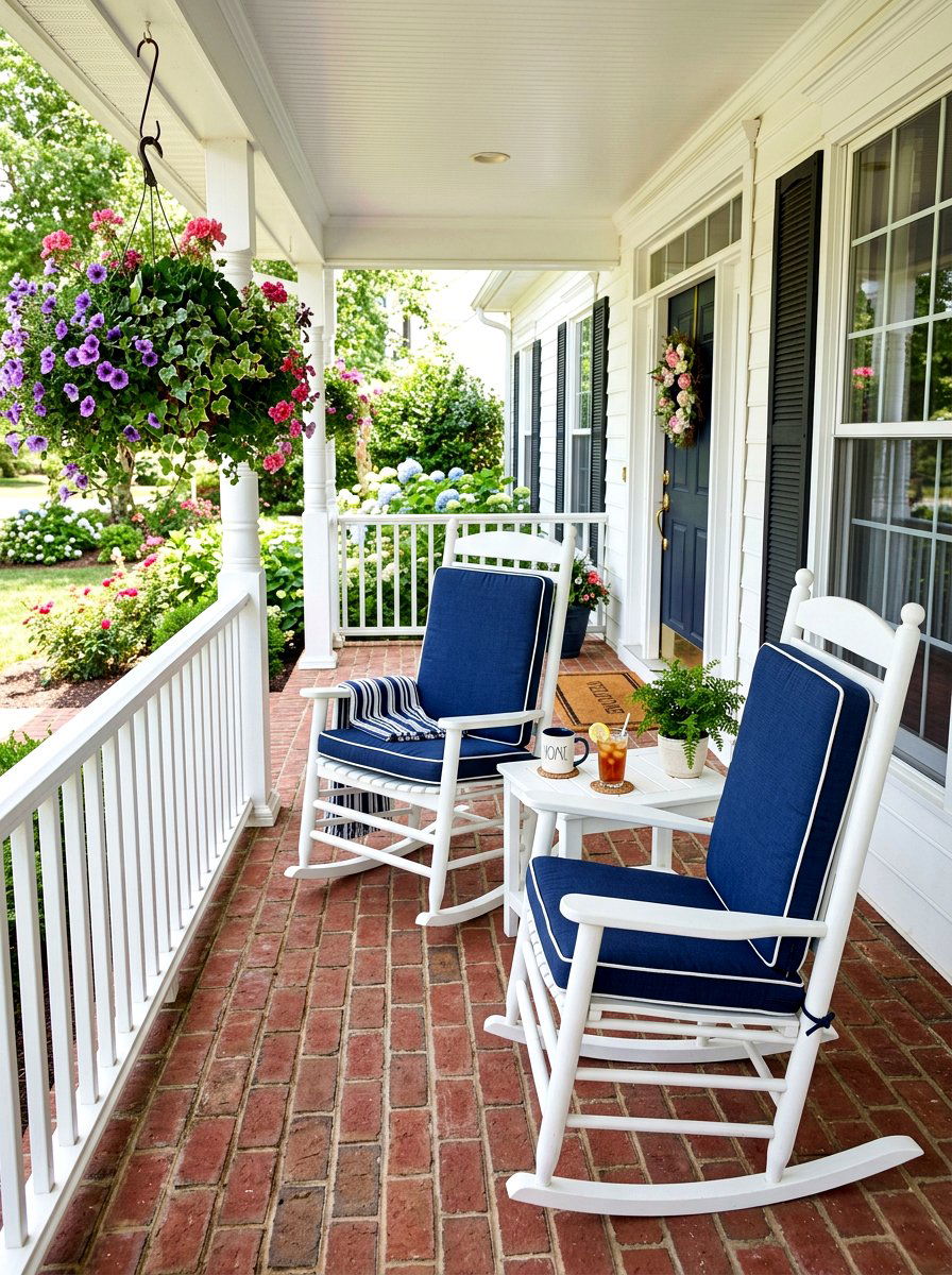 Porch Rocking Chairs - 30 porch makeover ideas