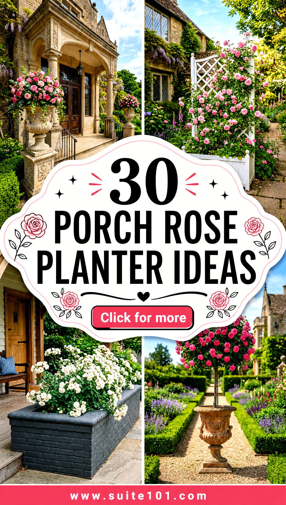 Porch Rose Planter Ideas 30 Ways to Grow and Style Blooms - Porch Rose Planter Ideas: 30 Ways to Grow and Style Blooms