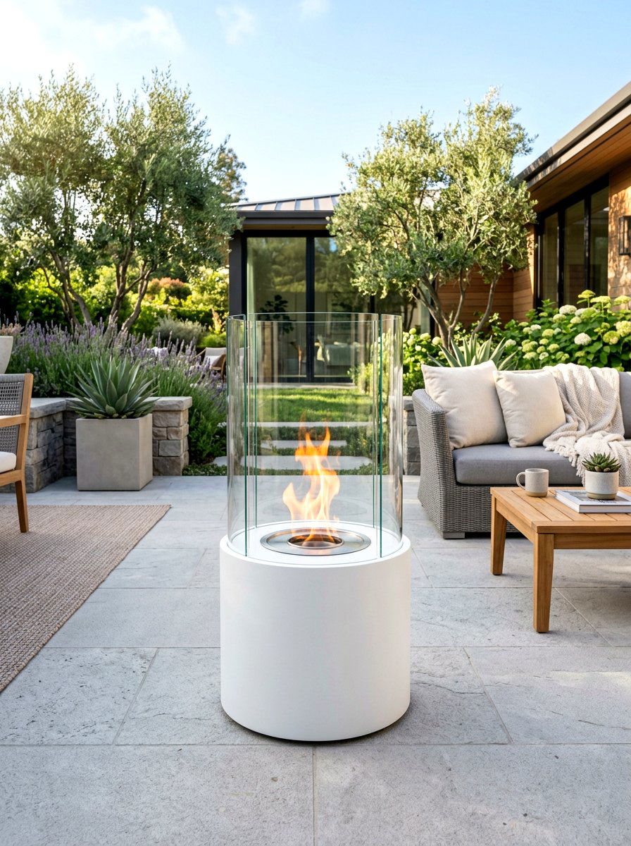 Portable Bioethanol Fire Pit - 30 portable fire pit ideas