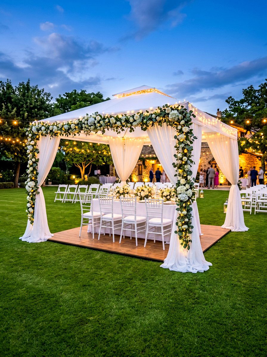 Portable Event Gazebo - 30 soft top gazebo ideas