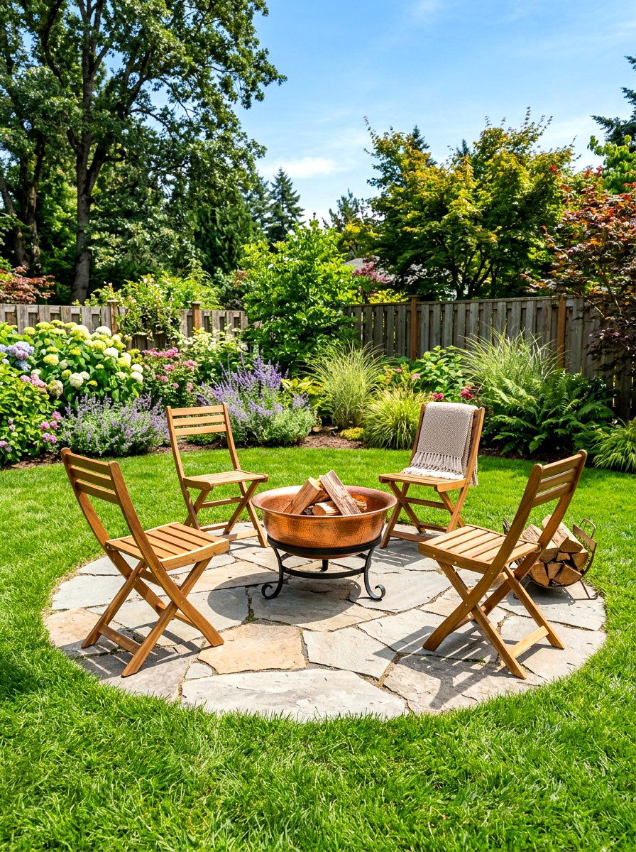 Portable Fire Pit Zone - 30 budget fire pit ideas