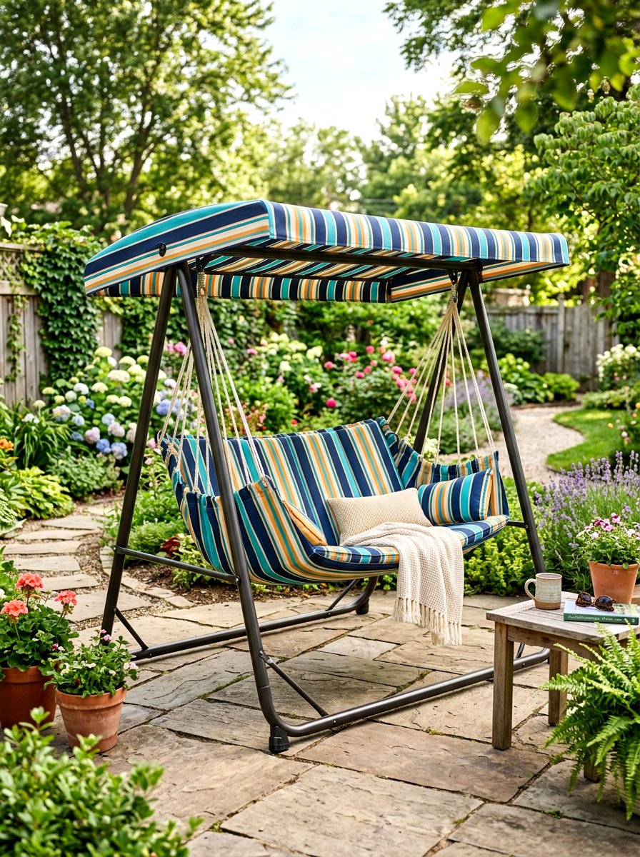 Portable Folding Patio Swing - 30 folding patio furniture ideas