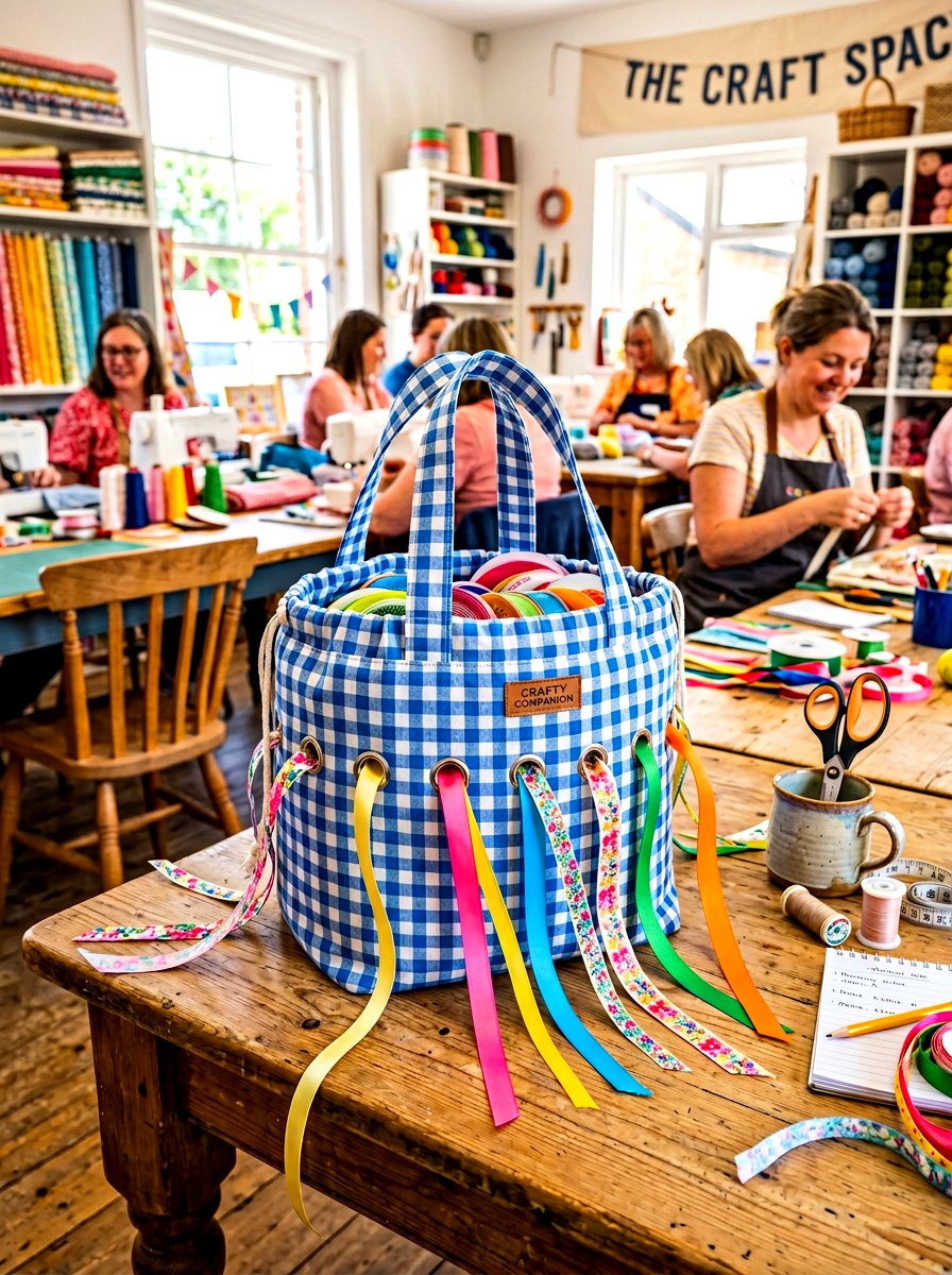 Portable Ribbon Bag - 30 ribbon storage ideas