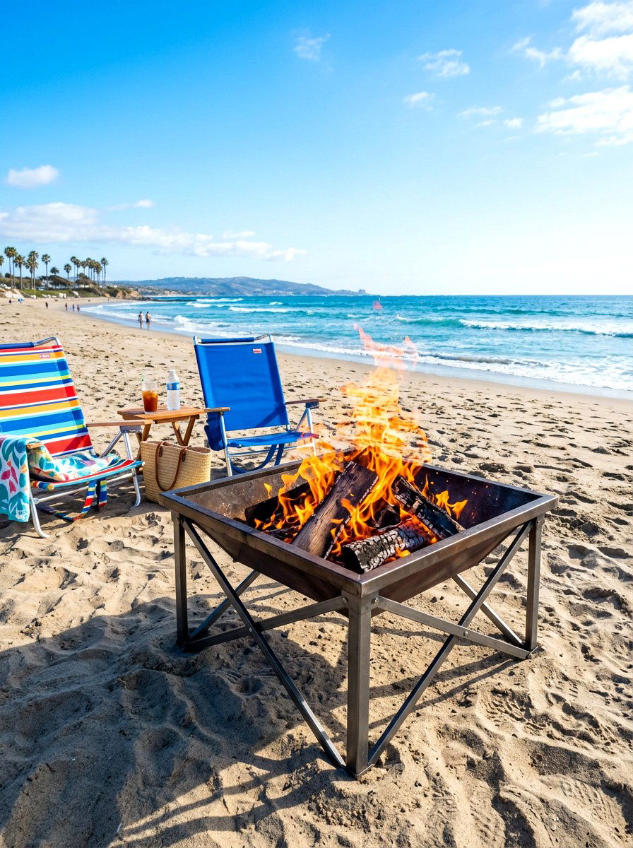 Portable Square Fire Pit - 30 square fire pit ideas