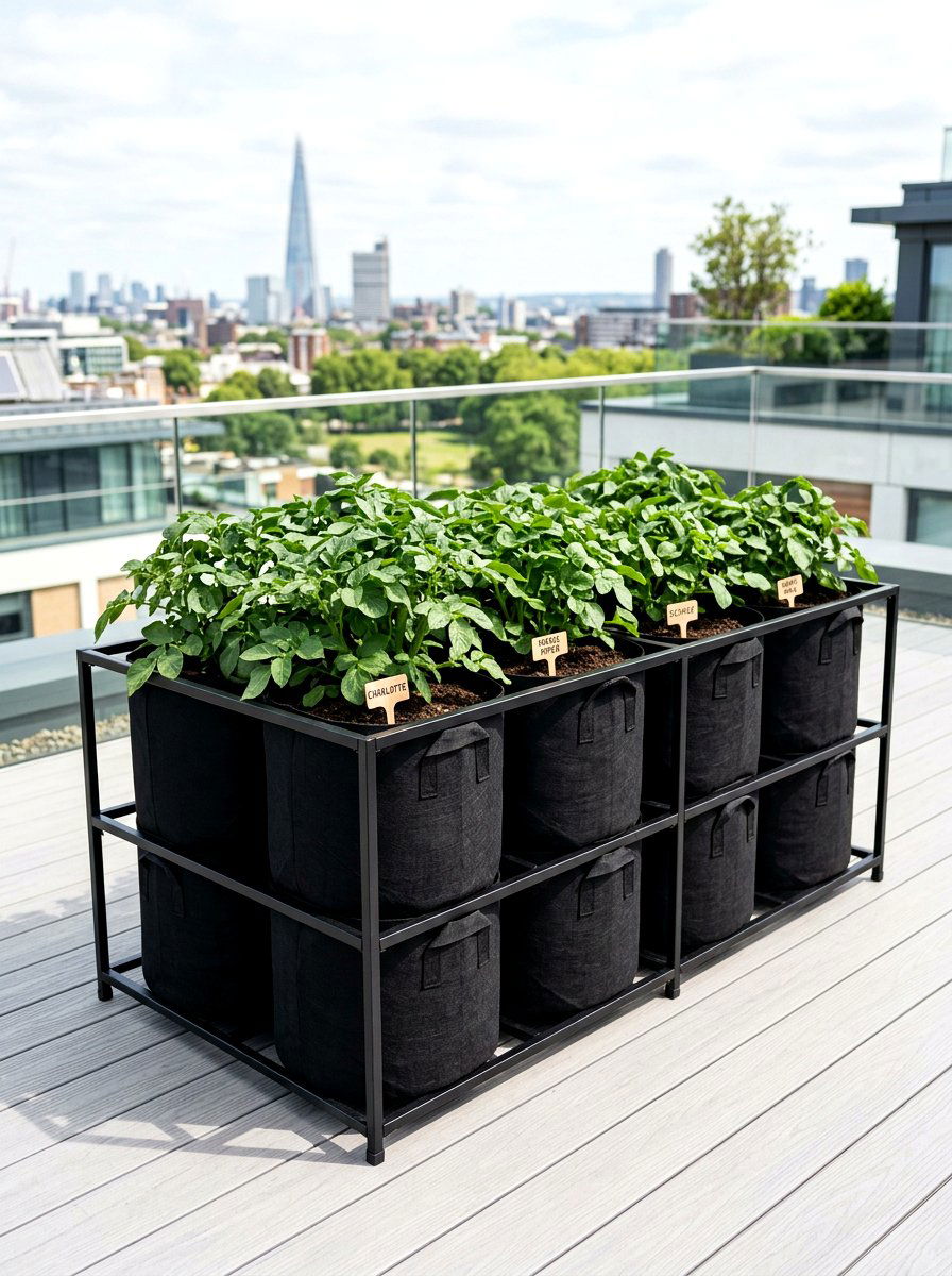 Portable fabric garden beds - 30 raised vegetable garden ideas