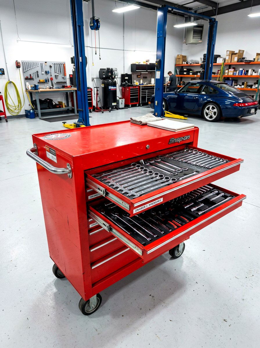Portable mobile tool chest - 30 small tool organizer ideas