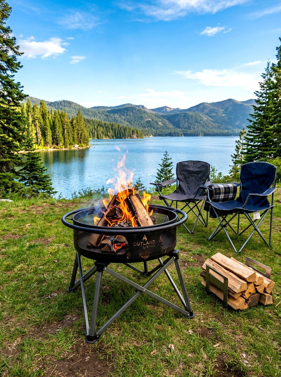 Portable wood fire pit - 30 diy style fire pit ideas