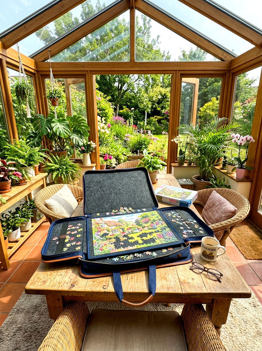 Portfolio carrying case - 30 puzzle storage ideas