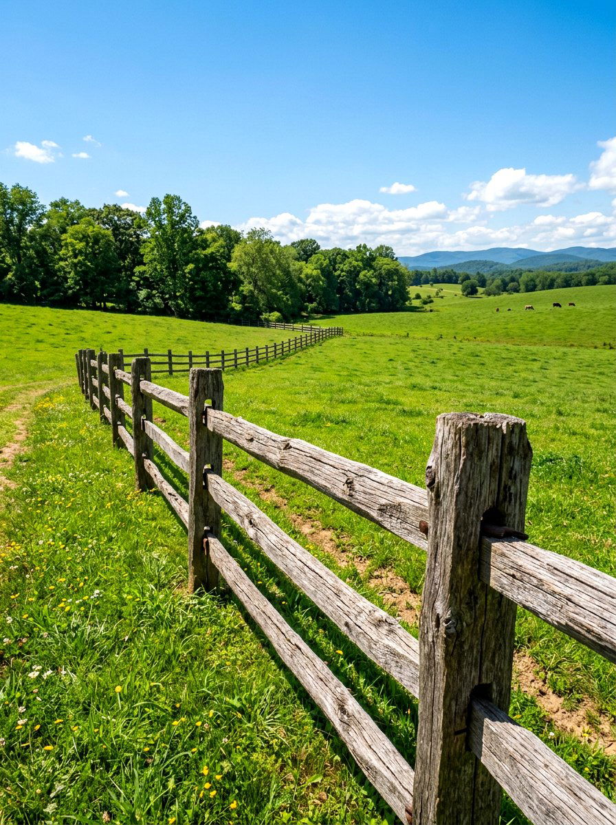 Post And Rail Fence - 30 fence ideas