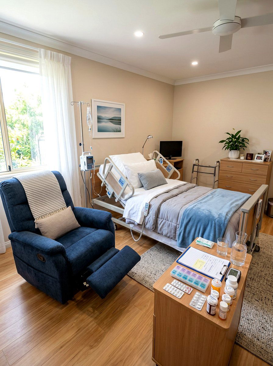Post Surgery Bedroom - 30 recovery room home ideas