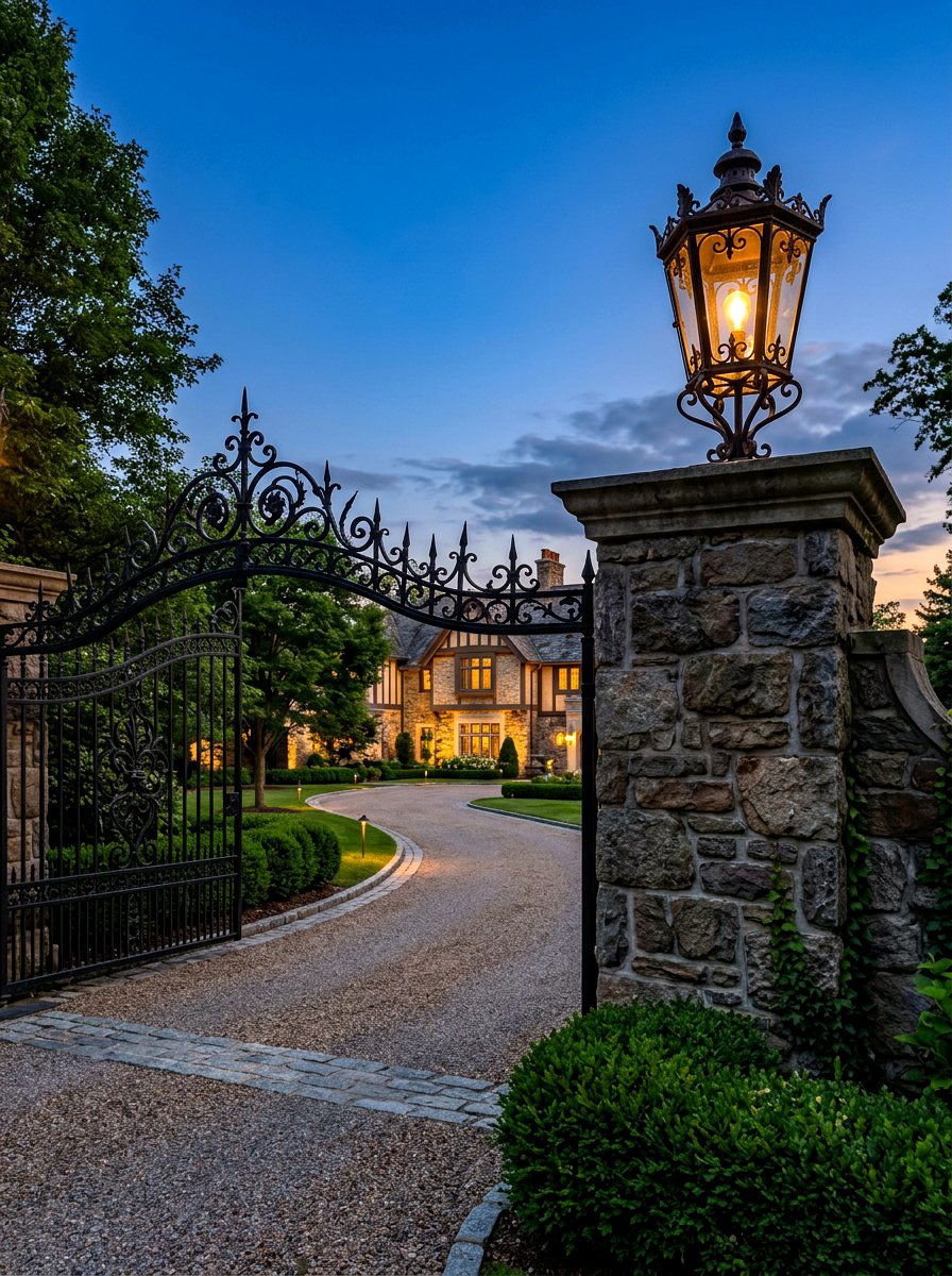 Post top lantern - 30 outdoor lighting ideas