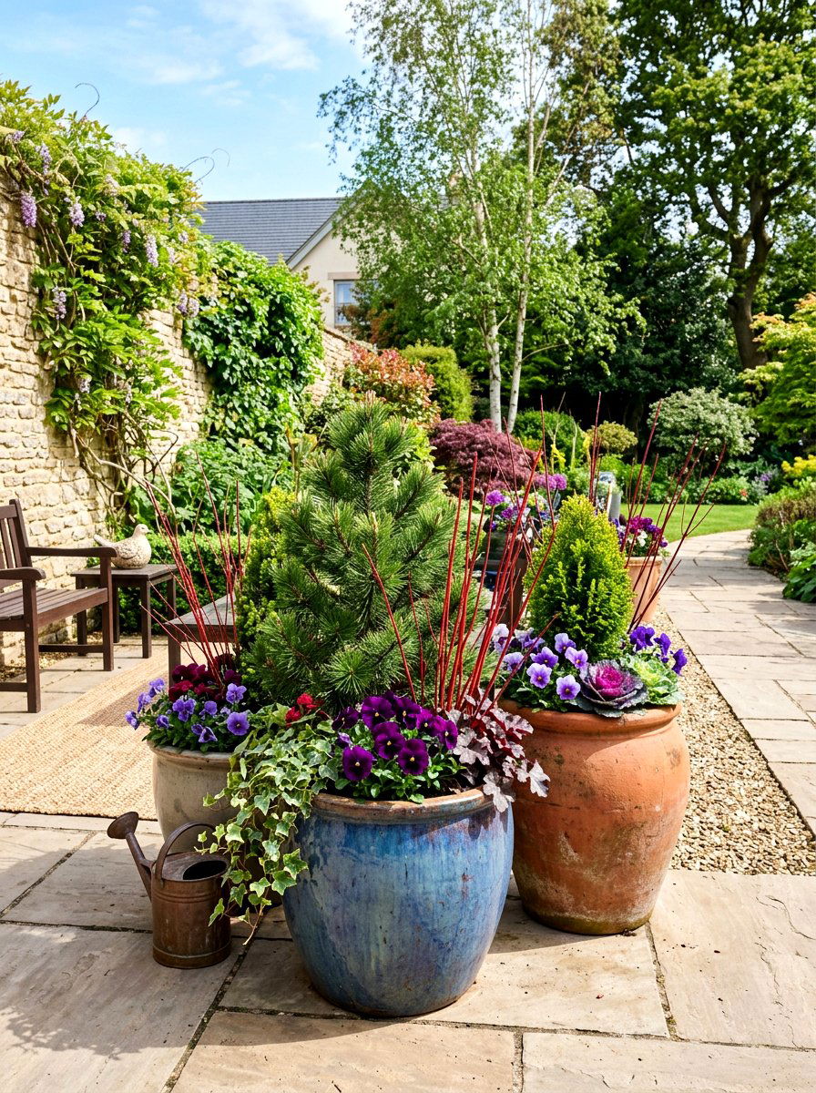Pot And Container Garden - 30 year round garden ideas