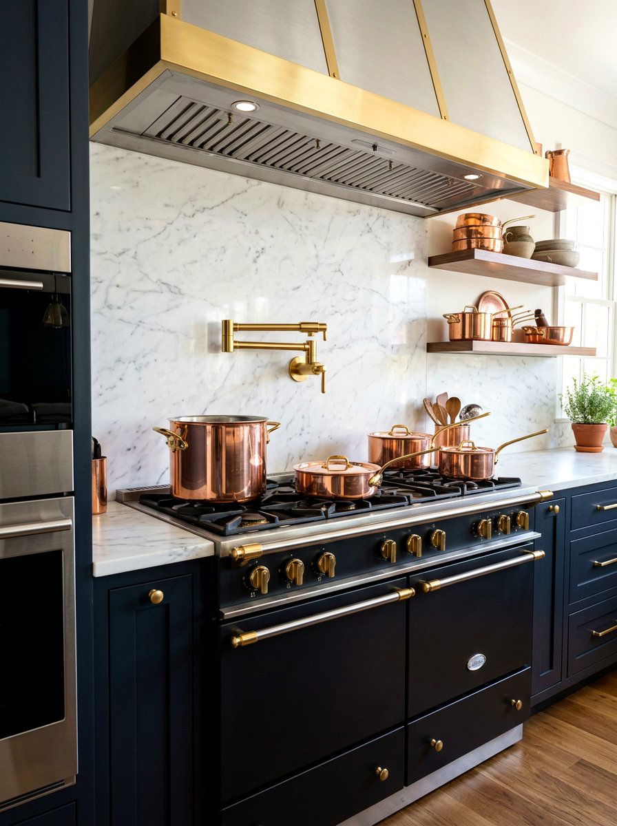 Pot Filler Faucet - 30 social media kitchen ideas
