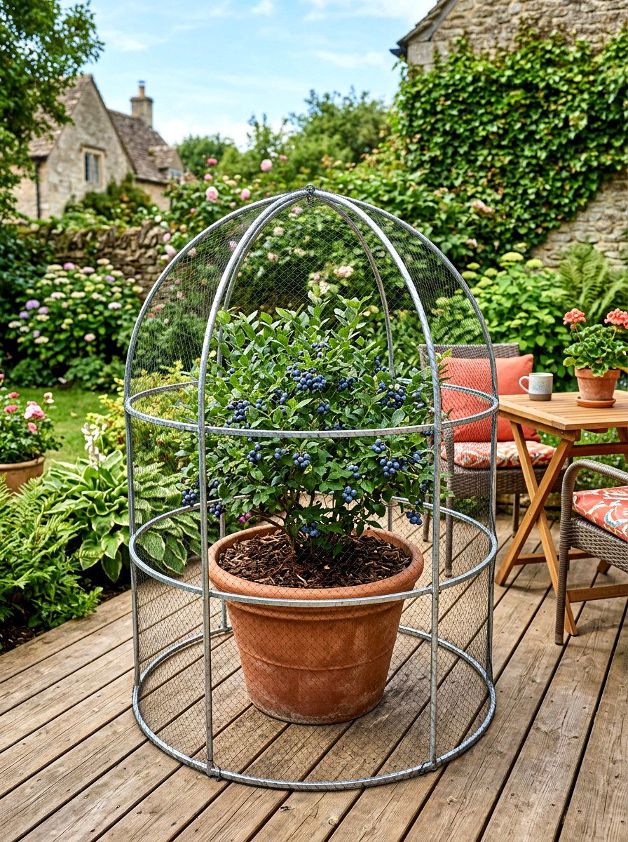 Pot Fruit Cage - 30 fruit cage ideas