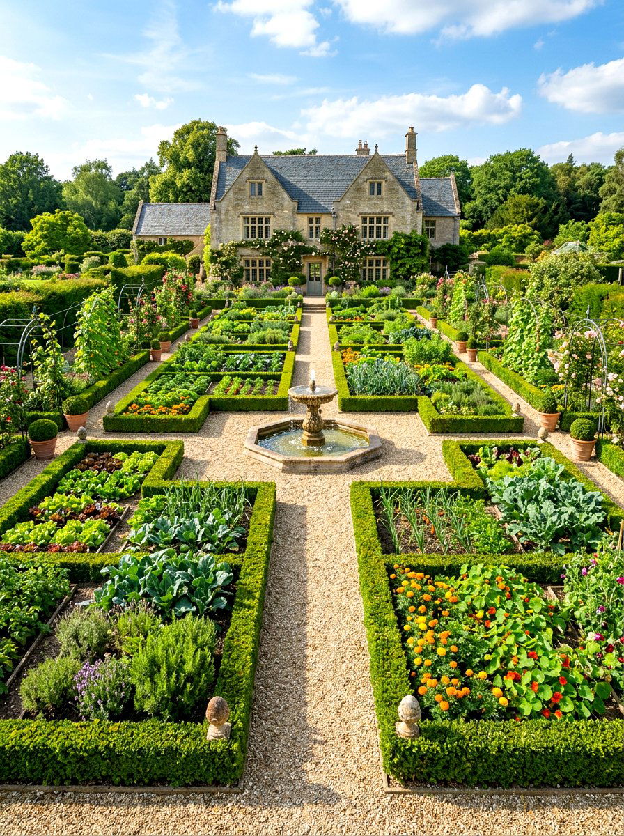 Potager Garden - 30 organic vegetable garden ideas