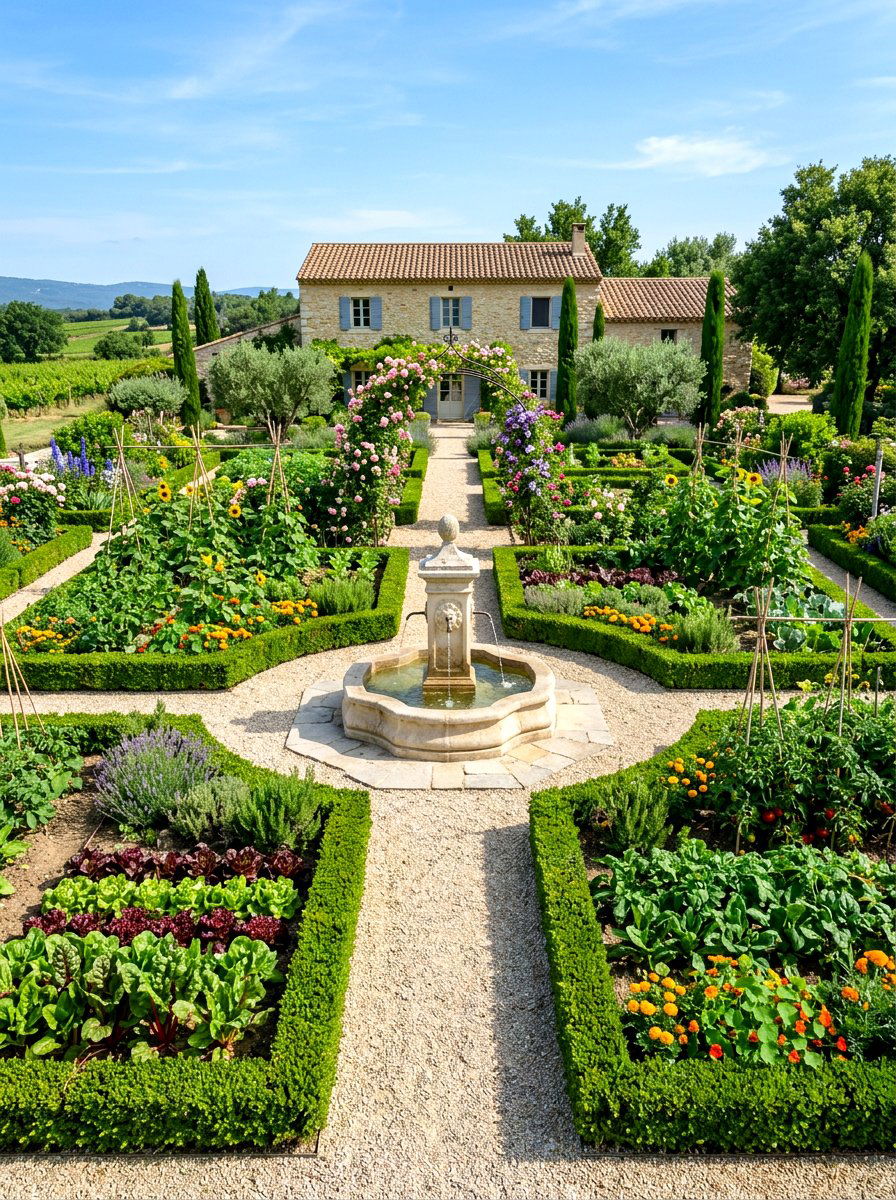 Potager Vegetable Garden - 30 vegetable garden ideas