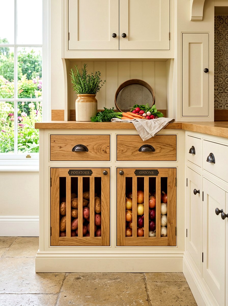 Potato And Onion Bin - 30 kitchen drawer pantry ideas