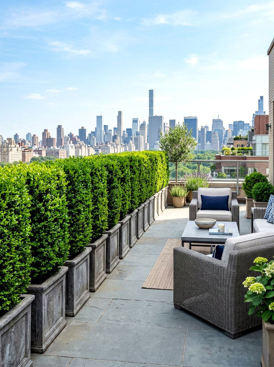 30 Rooftop Privacy Screen Ideas for Chic, Quiet Outdoor Living