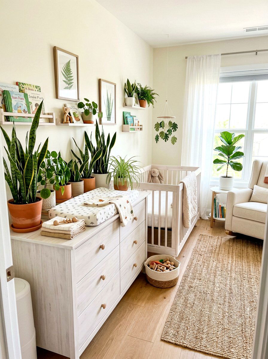 Potted Indoor Air Purifying Plants - 30 sustainable nursery ideas