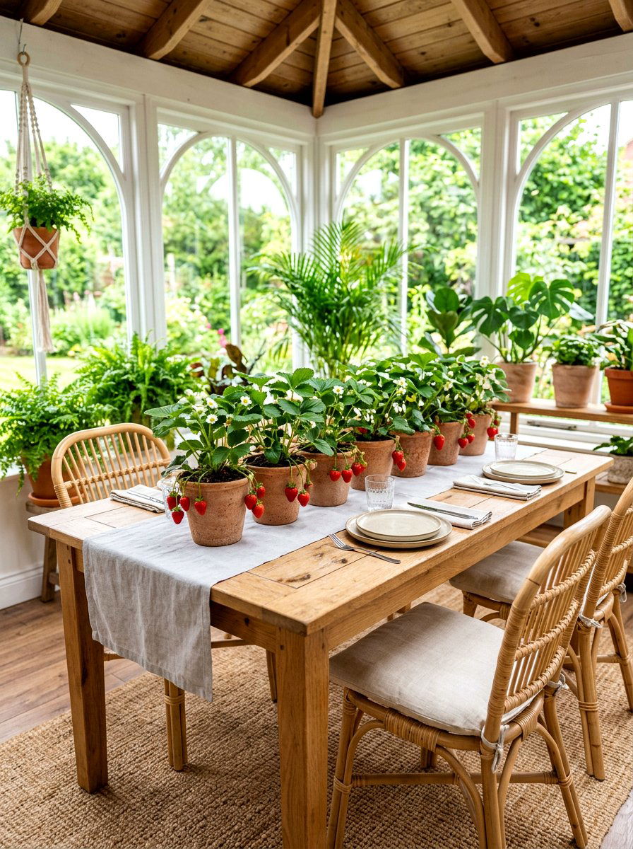 30 Strawberry Table Decor Ideas for a Sweet, Summery Table
