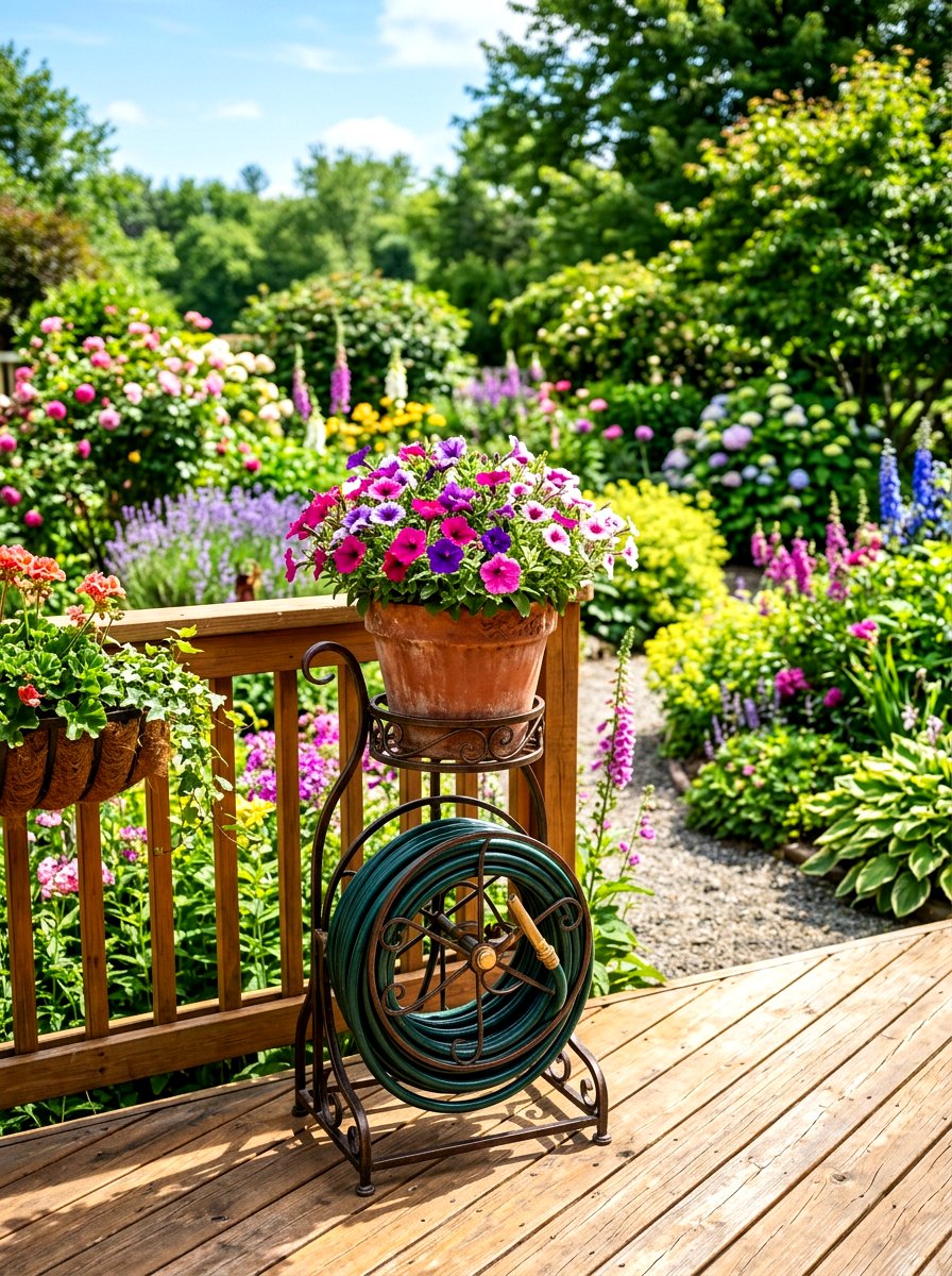 30 Hose Reel Hideaway Ideas for Neat, Practical Landscaping
