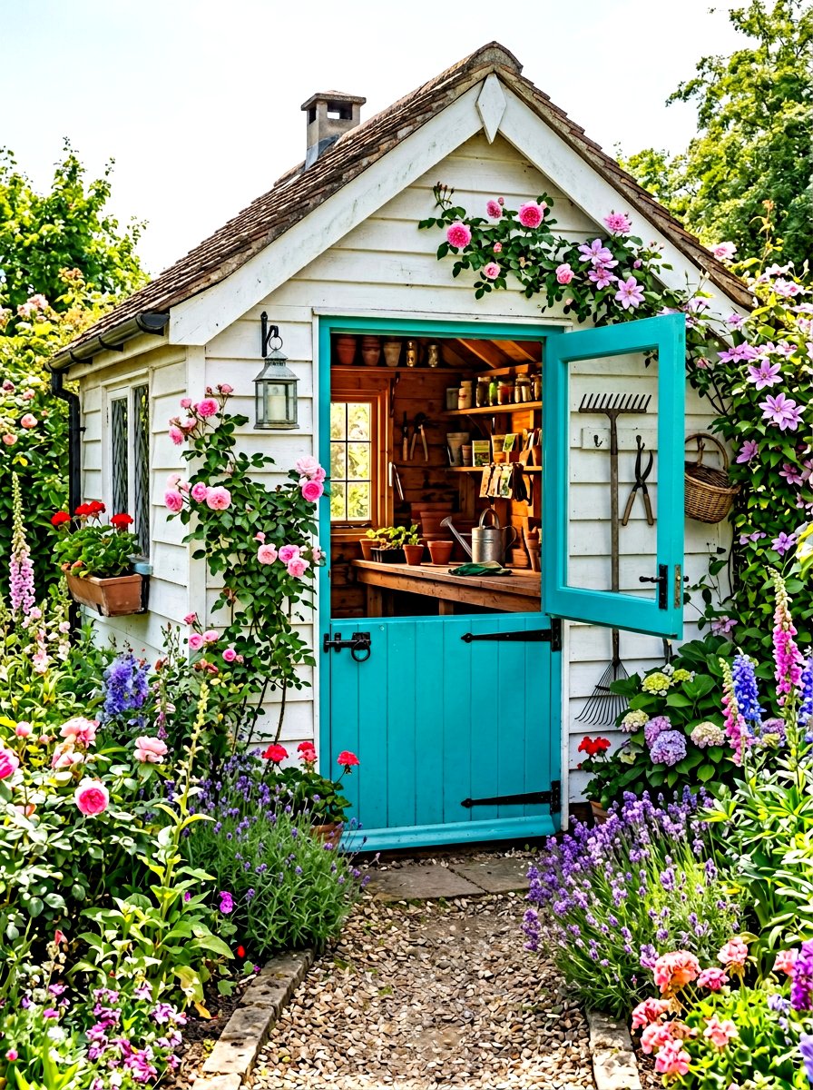 Potting Shed With Dutch Door - 30 potting shed ideas