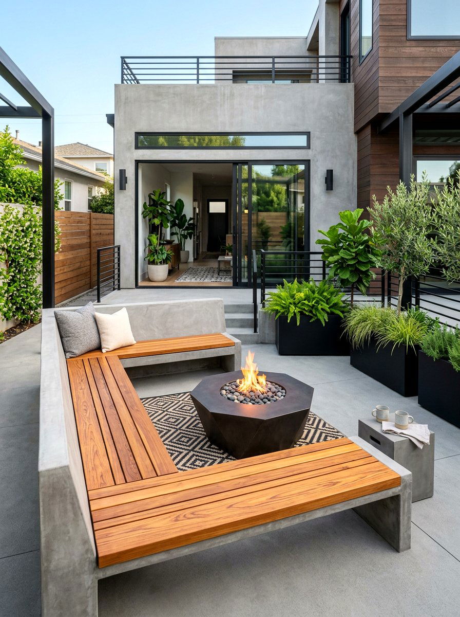 30 Backyard Fireplace Seating Ideas for Warm Nights Outdoors