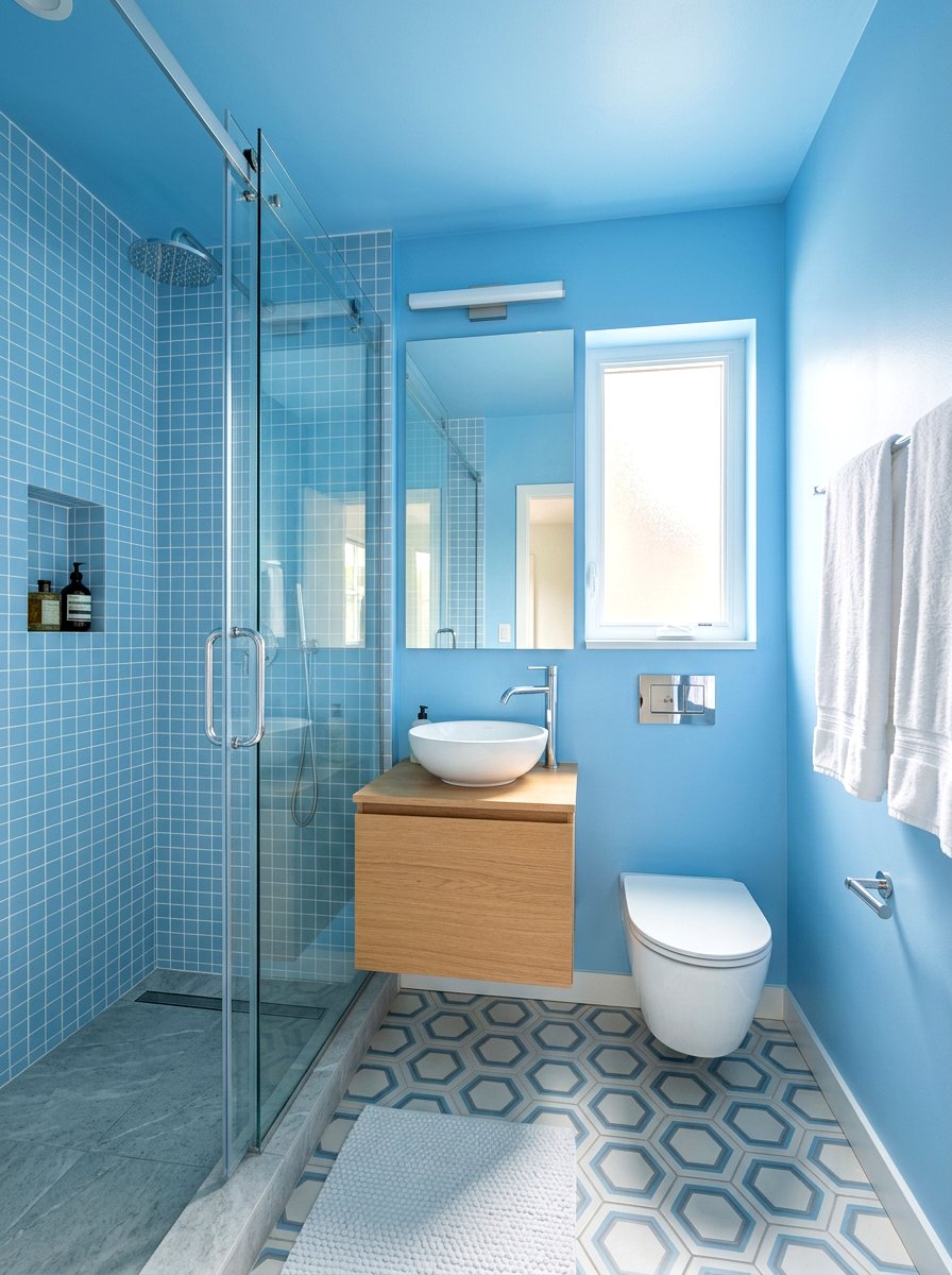 Powder Blue Bathroom Small - 30 powder blue bathroom ideas
