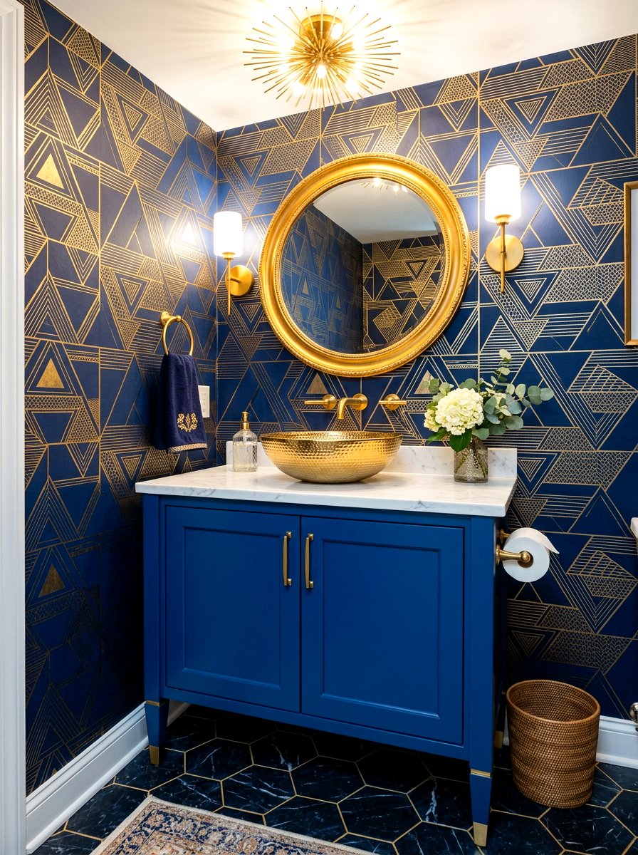 Powder Room Vanity - 30 neo deco bathroom vanity ideas