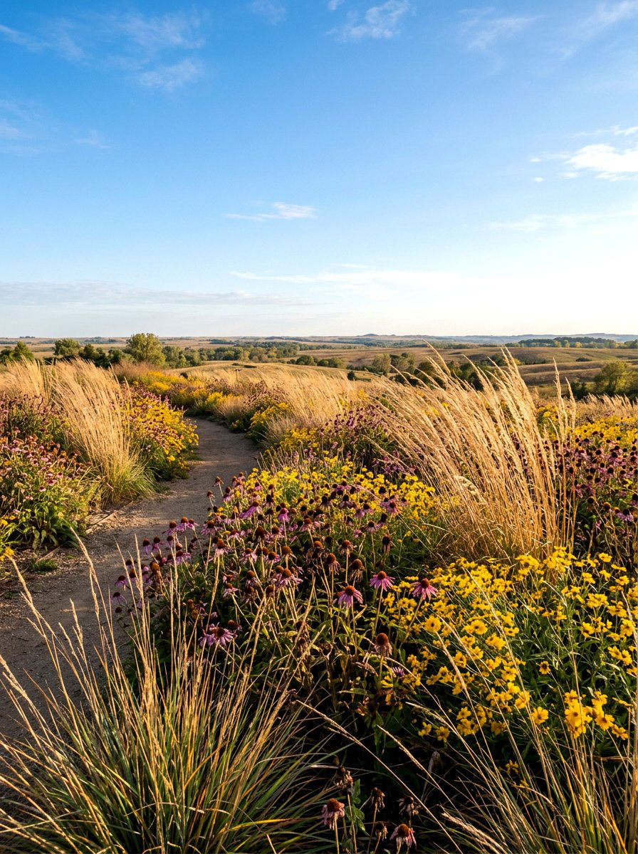 Prairie Style Garden - 30 bee friendly garden ideas