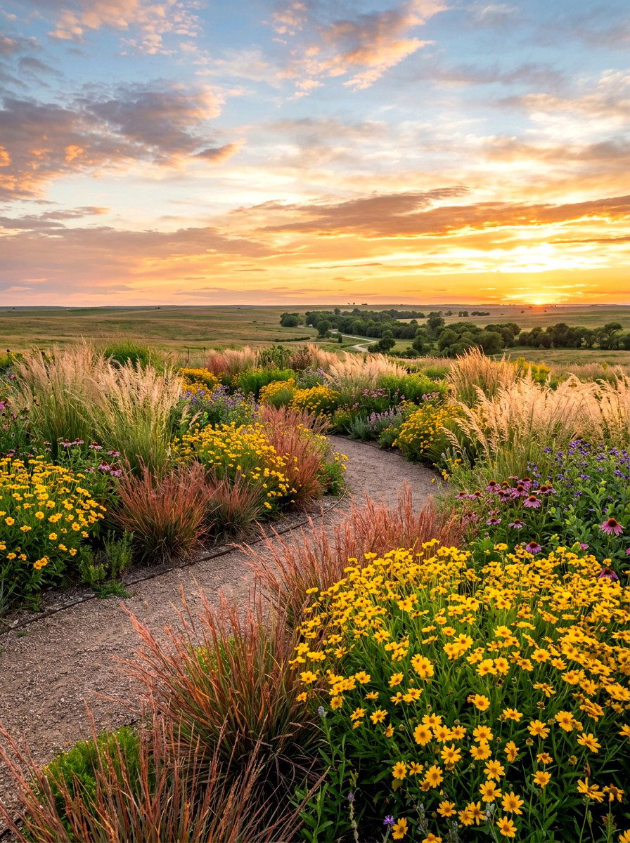 Prairie garden - 30 native plant landscaping ideas