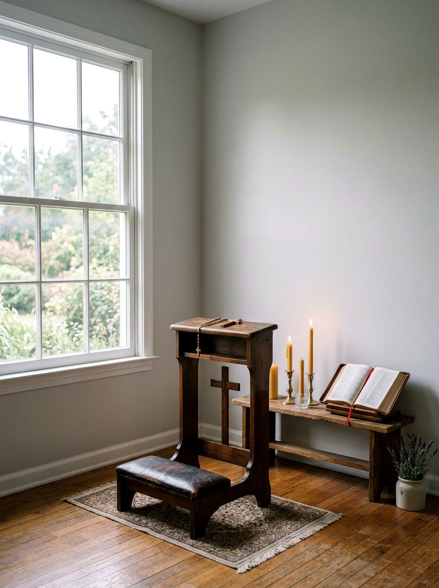 Prayer Space - 30 wellness nook ideas