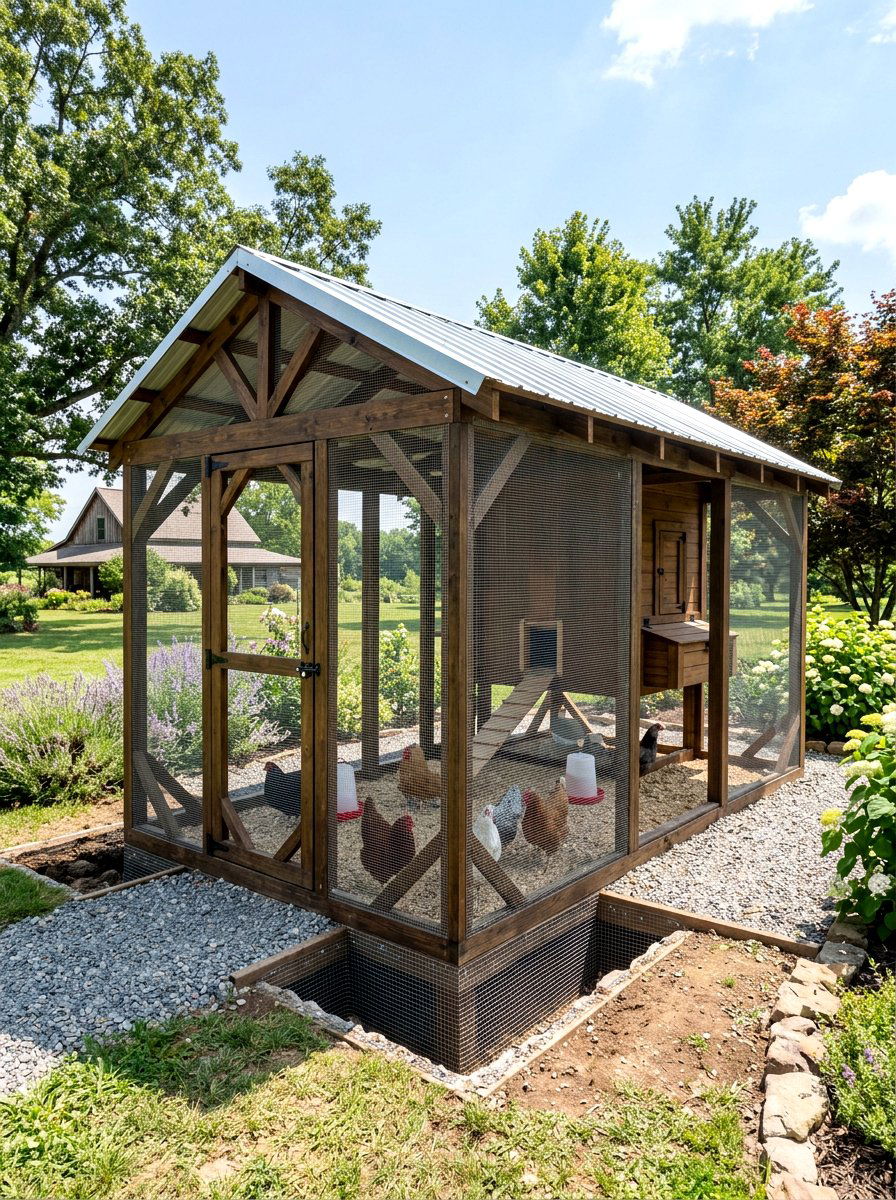 Predator Proof Chicken Run - 30 chicken coop ideas