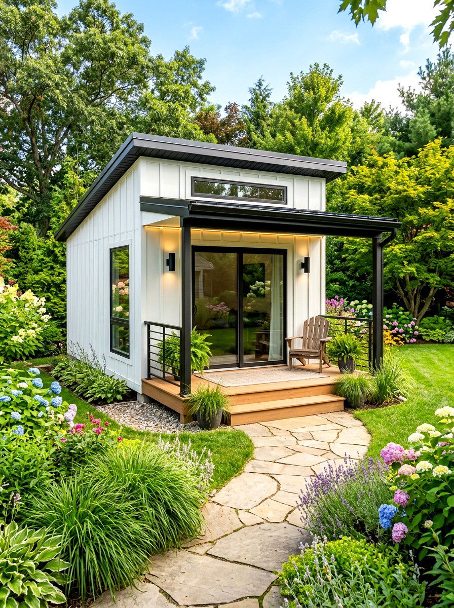 Prefab Guest House Shed - 30 modern shed ideas