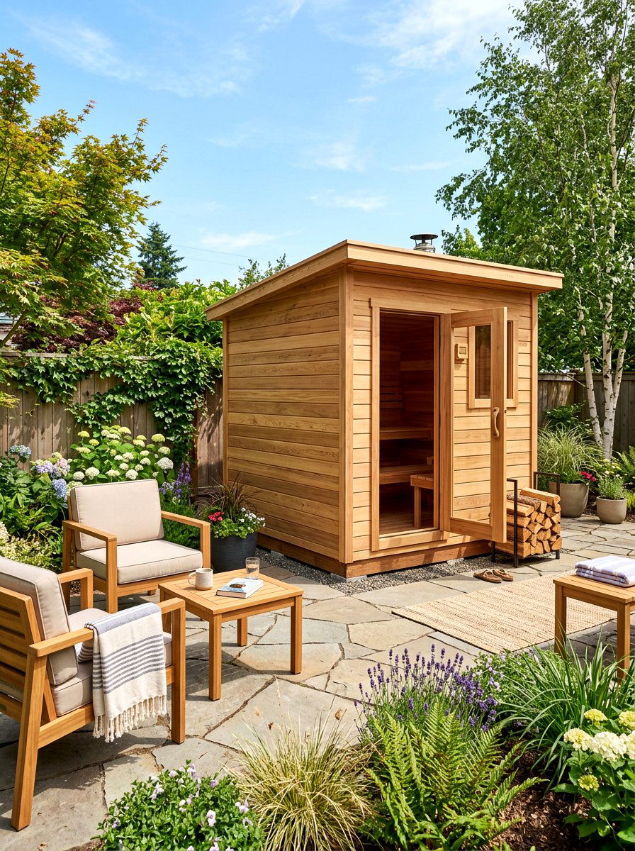 Prefab Outdoor Sauna Kit - 30 sauna shed ideas